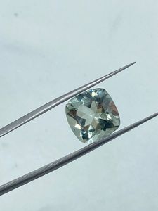 Natural High Quality Green Amethyst Gemstone Loose <b>Stone</b> 7.45Carat 12MM Green Colour Jewelry Making - Product Image 5