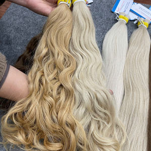 Meilleurs articles : Cheveux naturels vierges vietnamiens ondulés en vrac, qualité supérieure, prix de gros, sans nœuds, sans perte. - Product Image 1