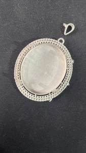 Colgante de Plata de Ley 925 de Gran Tamaño con Engaste de Garras para Hombre y Mujer, Joyería de Moda al por Mayor, de Gran Peso para Reventa en Boutiques - Product Image 2