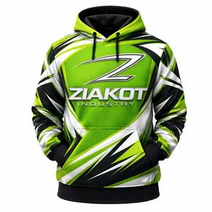 Impresión personalizada cosido personalizado negro blanco 3D jabalí flecha caza deportes pulóver Sudadera con capucha - Product Image 1