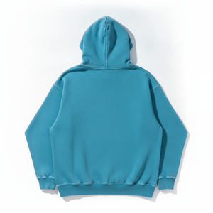 Sudaderas con Capucha Estampadas Extra Grandes para Hombre, Sudaderas Básicas Lisas en Color Sólido, Mezcla de Algodón, ODM, Esenciales de Invierno - Product Image 3
