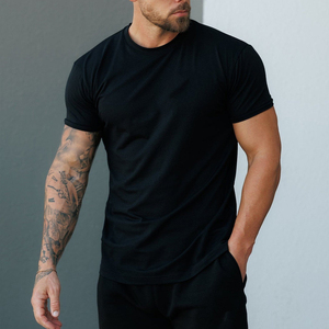 Camiseta de Algodón 100% de 300 g/m², Personalizada con Logotipo, para Hombre, Lisa, Blanca y Negra - Product Image 4