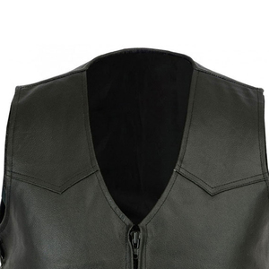 Nuevo Chaleco de Cuero para Hombre 2026, Ropa de Moda a Precio Económico, Servicio OEM, Chaleco de Cuero de Alta Calidad para Hombre - Product Image 4