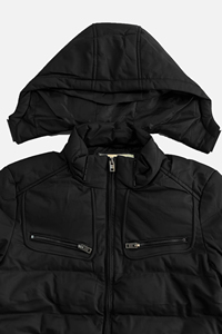 <b>Men's</b> Premium Winter Puffer <b>Jacket</b> Casual Windproof Outerwear <b>Men's</b> Thermal Cotton Puffer <b>Jacket</b> <b>Warm</b> Everyday Winter Coat - Product Image 4