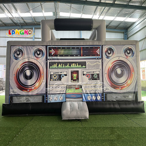 กล่องบีบ็อกซ์วิทยุเป่าลม80S สำหรับเช่าอุปกรณ์งานปาร์ตี้ของตกแต่งในคลับ - Product Image 4