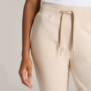 Combinaison en molleton personnalisée Wearever à bas ouvert, coupe régulière, pour femmes grandes tailles, taille élastique, coton, polyester, écologique - Product Image 6