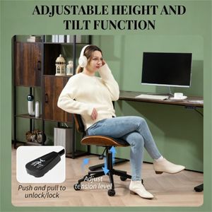 Sedia da ufficio per computer nera - Product Image 3