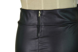 High Quality Top Selling Custom OEM Denim Mid-Calf Pleated Casual Summer Women Skirt - Product Image 4