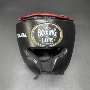 Guantes de Entrenamiento de Piel de Vacuno Personalizables para MMA, Sanda y Kick Boxing, Antideslizantes y Resistentes a la Humedad, con la Frase 'No Boxing No Life' - Product Image 2