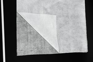 Vietnam Embroidery Backing Stabilizer Paper Polyester Non Woven Fabric Chemical Bonded Nonwoven <b>Interlining</b> - Product Image 4