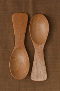 Spatule en bois de Neem naturel de qualité supérieure – Spatule de cuisine à manche extra long, sans danger pour les aliments, pour ustensiles de cuisson antiadhésifs, mélange et cuisson quotidienne - Product Image 5
