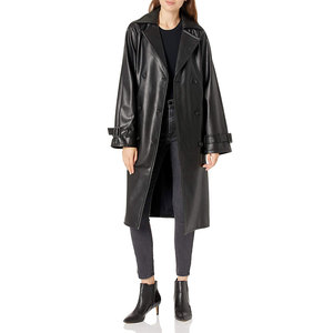 Manteau long à revers pour femme, élégant et chaud, vêtement d'extérieur d'hiver, mode décontractée moderne, fournisseur en gros, manteau long décontracté pour femme - Product Image 2