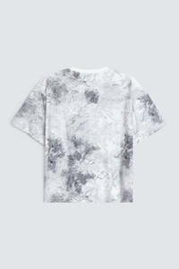 เสื้อยืดลายหินอ่อนผู้ชาย High Street คุณภาพสูง ระบายอากาศได้ดี บริการ OEM แขนสั้น สไตล์โมเดิร์นอาร์ต ผลิตในปากีสถาน - Product Image 6