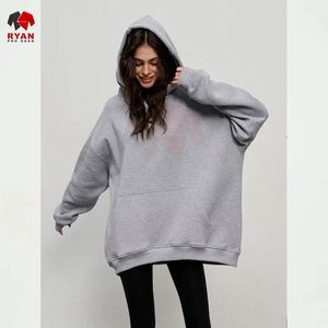 เสื้อฮู้ดดี้สำหรับผู้หญิง สีตามสั่ง ไซส์ใหญ่ ระบายอากาศได้ดี มีบริการ OEM และ ODM - Product Image 1