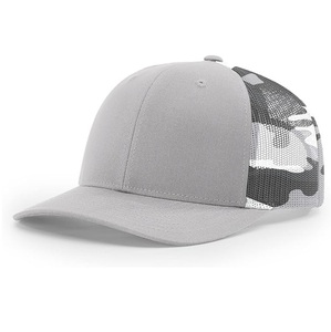 Casquette de baseball unisexe 6 panneaux imprimée camouflage de haute qualité en coton/polyester, ajustée, couleur unie, pour usage décontracté - Product Image 5