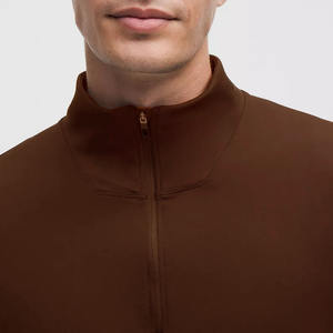 T-shirt de golf à col montant imprimé pour golfeurs, 100 % polyester, séchage rapide, anti-humidité, coupe ample, idéal pour la course à pied - Product Image 4