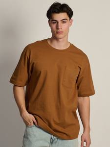 Camiseta Personalizada para Hombre, Talla Grande, 100% Algodón Jersey, No Tejida, Ecológica, Lisa, Casual, Holgada, con Logotipo Personalizado - Product Image 6