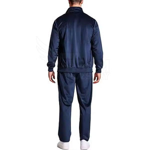 Ensemble de survêtement en velours pour hommes, conçu par les fabricants, prix abordable, vente en gros, fabriqué en usine, avec fermeture éclair - Product Image 4