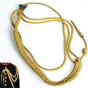 Green <b>Braided</b> Metallic <b>Cord</b> Aiguillette for Uniform Garment Bullion wire Aiguillette - Product Image 6