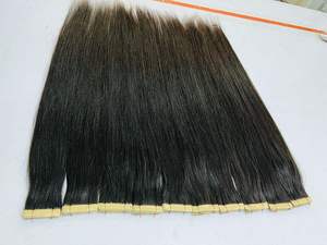 Extensions de cheveux humains blond miel à clipser, lisses et soyeuses, double trame, cuticules alignées, qualité supérieure - Product Image 6