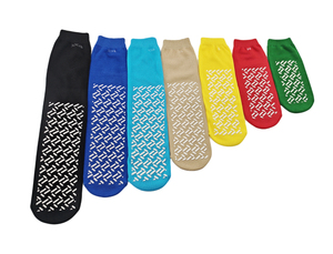 High Quality Custom Logo Men's Spandex/<b>Polyester</b> <b>Socks</b> Eco-Friendly Breathable Cotton Liner Adult Yoga Sports Athletic Durable - Product Image 2