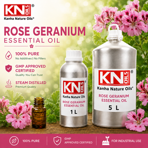 Aceite Esencial de Geranio Rosa 100% Puro, Certificado Orgánico, Pelargonium graveolens, Fabricante a Granel, Grado Cosmético, Exportador Global - Product Image 2