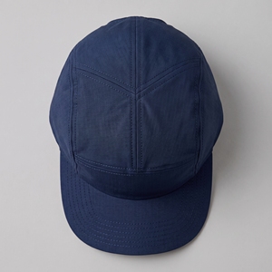 Gorra Deportiva Azul de 5 Paneles, Malla de Nailon, Impermeable, Transpirable, de Secado Rápido, Ajustable, para Campamento, Deportes al Aire Libre, Estilo Techwear, para Correr, Fabricación B2B OEM - Product Image 6