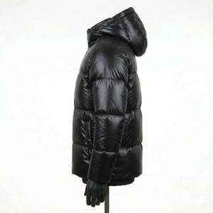 เสื้อแจ็คเก็ตพัฟเฟอร์บุขนหนานุ่มสำหรับผู้ชายไซส์ใหญ่พิเศษ  พร้อมปักโลโก้ตามสั่งสำหรับฤดูหนาว - Product Image 1