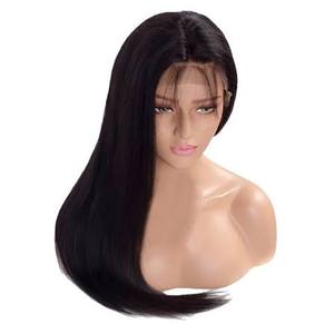 Peluca de Cabello Remy Brasileño Sin Pegamento de Marca Premium, Línea de Cabello de Aspecto Natural, Textura Suave y Sedosa, Doble Trama a Máquina, Gorro Cómodo - Product Image 1