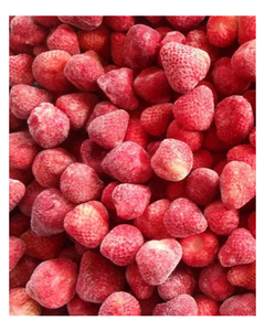 VENTA DIRECTA DE FÁBRICA, PLAZO DE ENTREGA RÁPIDO, PRECIO AL POR MAYOR, Fresas Congeladas IQF Sin Azúcar, Fruta Fresca Personalizada - Product Image 1