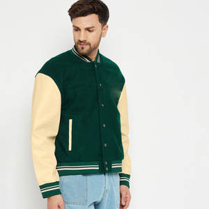 Blousons universitaires unisexes les plus vendus, avec logo personnalisé, manteau décontracté en laine style baseball, haute qualité, fin pour l'hiver, vente en gros - Product Image 2