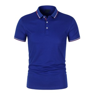 Polo brodé personnalisé de qualité supérieure pour le personnel de bureau – Respirant, motif uni, décontracté, vente en gros - Product Image 1