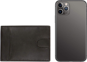 High Quality Short Business Bifold Leather <b>Wallet</b> <b>Metal</b> Clip Custom Logo Low MOQ Multi-Card Capacity Trending Wholesale Option - Product Image 5