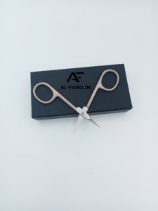 Premium Quality Curved Extra Sharp Tip Cuticle Toe <b>Nail</b> Scissors Nude Color Personal Care High Carbon Steel Manicure Pedicure - Product Image 5