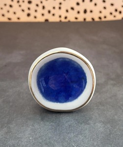 Colorful <b>Ceramic</b> Single Hole Modern Handcrafted Kitchen Cabinet Door <b>Knob</b> Furniture <b>Drawer</b> Handle - Product Image 2