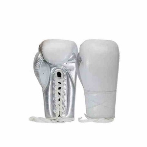 Guantes de Boxeo Profesionales Personalizados de Cuero, Antideslizantes, con Cierre de Gancho y Bucle, para Artes Marciales y Boxeo RL-BG-33 - Product Image 5