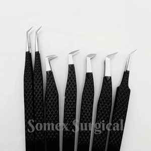 Pince à cils de qualité supérieure 100% neuve, design antidérapant, améliore l'application des cils - Product Image 4