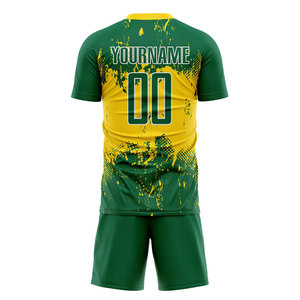 Personalized Football Jersey Set for Sports Teams Professional Custom Made Breathable <b>Soccer</b> Uniform with Sublimation Logo - Product Image 4