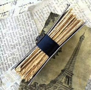 indian Genuine Leather Journal Deckle Edge Paper <b>Notebook</b> Tree Design Personalized Dairy Spell Brass <b>Lock</b> journal - Product Image 2