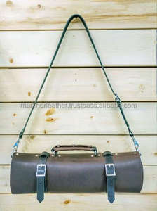 Sac de rangement professionnel en cuir pour couteaux de chef, anti-odeur, robuste, grande capacité, organisateur de voyage pour ustensiles de cuisine - Product Image 2