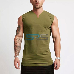 Débardeur de fitness pour homme, grande taille, respirant, en maille, avec logo personnalisé, impression par décharge, séchage rapide, haute qualité - Product Image 6