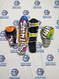Guantes de Boxeo y Espinilleras de Cuero Personalizados con Impresión para Entrenamiento de Muay Thai y MMA, Equipo de Artes Marciales Unisex para Adultos - Product Image 1