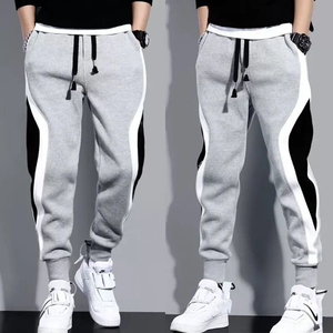 New Design Fashion Canvas Jogger Pants <b>Men</b> High Quality Custom Logo Streetwear Style <b>Overall</b> 100% Cotton Casual Breathable - Product Image 5