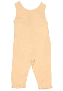 Suchcute — combinaison Beige sans manches pour filles, vêtements élégants, avec bouton avant, tissu en lin doux, Super confortable pour petite tête - Product Image 3