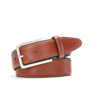 Hot Selling Fashion Y2k Trendy Bullet <b>Head</b> Men's Wide Cow Hide Formal <b>Style</b> Women's Genuine Leather Belt Man Belt - Product Image 5