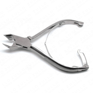 Coupe-ongles professionnel en forme de lune, robuste, en acier inoxydable, pour podologie, avec logo personnalisé OEM - Product Image 3