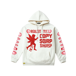 High Quality 100% Cotton Men's Pullover Sweatshirts Oversized Hooded <b>Tracksuits</b> Fashion Streetwear - Product Image 2