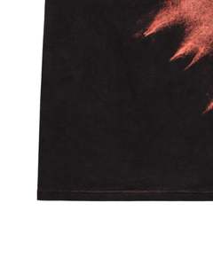 Camiseta Negra Tie Dye para Hombre, Cuello Redondo, Manga Corta, Algodón, Estilo Vintage, Casual, Streetwear, OEM, Venta al Por Mayor, Calidad de Exportación - Product Image 6