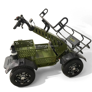 Scooter de <span class=keywords><strong>golf</strong></span> électrique 4 roues, pneus larges, batterie lithium 8000W, monoplace, avec porte-sac, pour adulte - Product Image 6