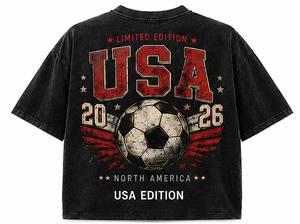 Limited Edition North America Vintage Regular Fit Acid Wash Formal Knitted Cotton Men's Solid T-Shirt | Fast Shipping - Product Image 5